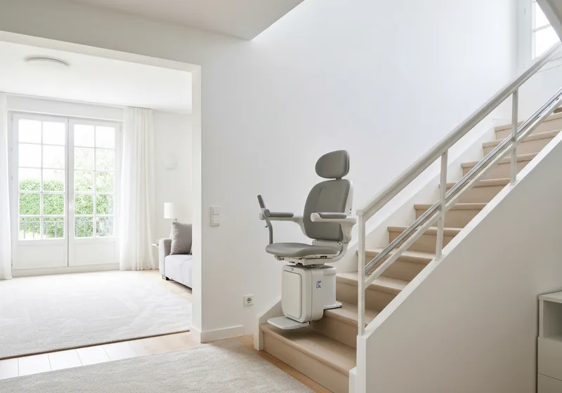 Monte-escalier droit à Pacé (35) – installation en 1 journée